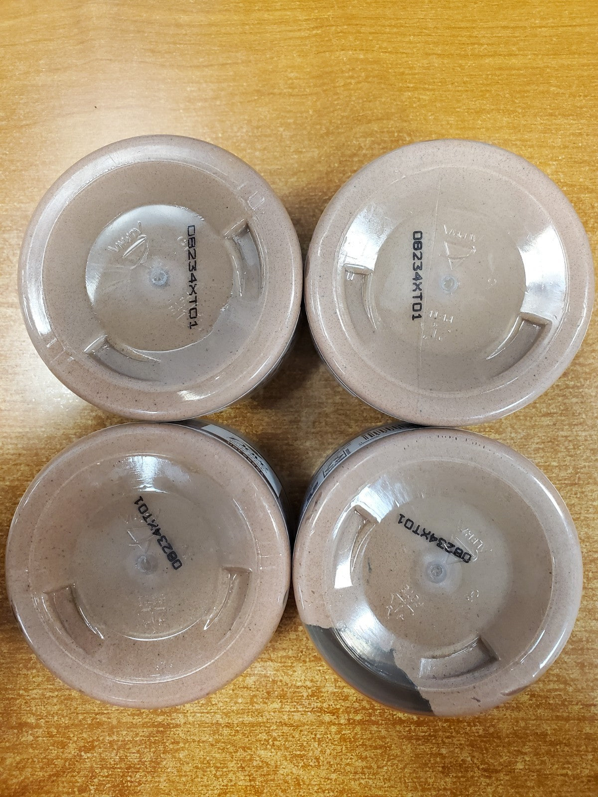 4 Pack: DOVE Hot Cocoa Body Scrub Limited Edition 3.5 oz. ea. (8263)