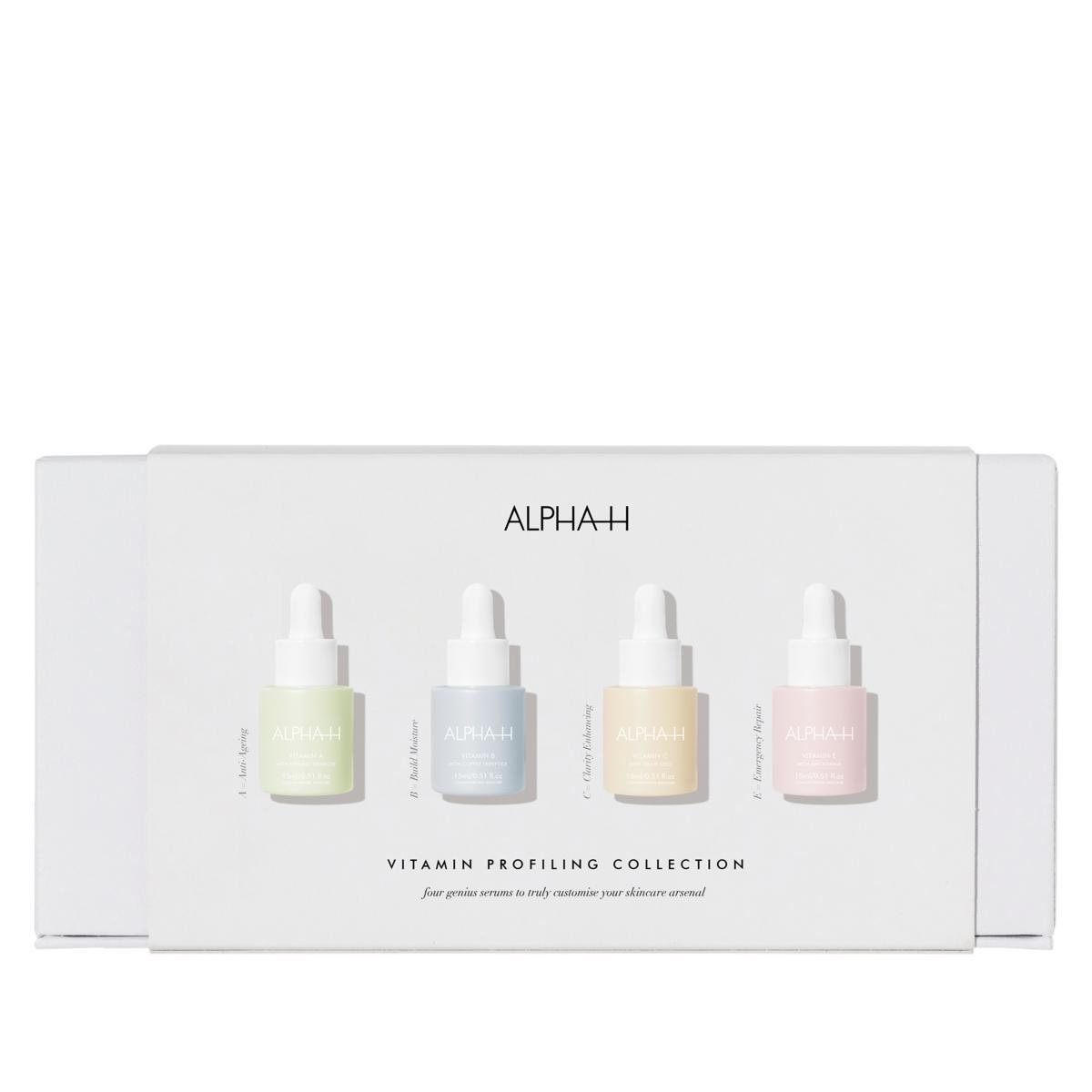 Vitamin Set with A, B, C, E - Skin Care Supplements Collection