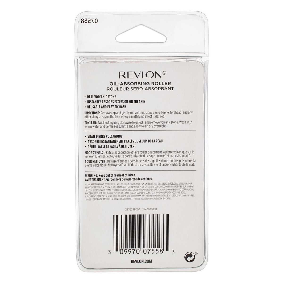 Revlon Oil-Absorbing Volcanic Stone Roller for Matte Skin