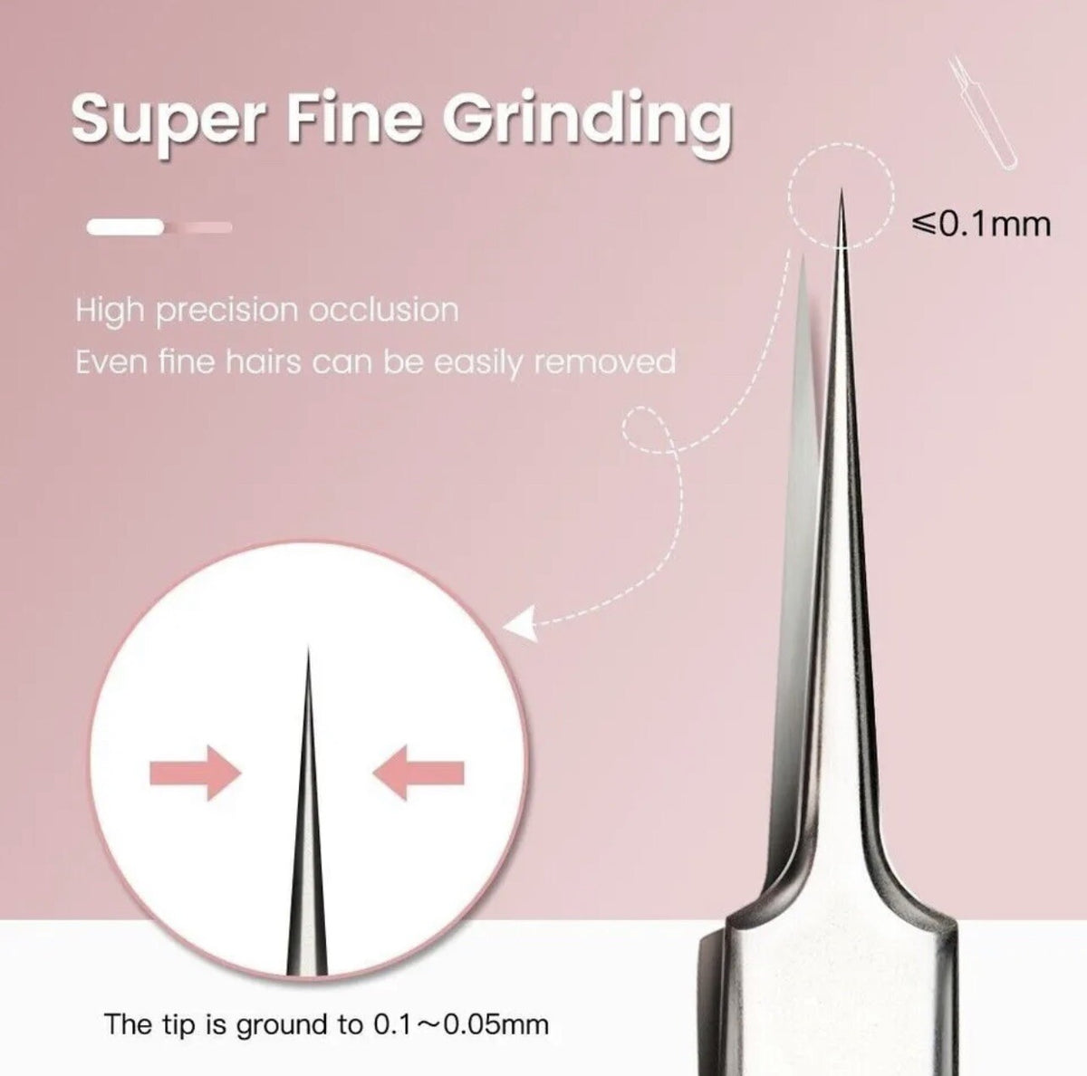 Blackhead Remover Tweezers Set - Pimple & Acne Extraction Tool Kit, 3 Pcs