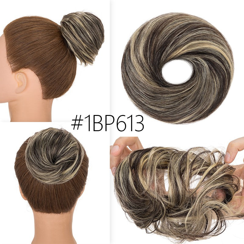 Messy Bun Scrunchie Hair Extension Updo Chignon - Remy Human Hair