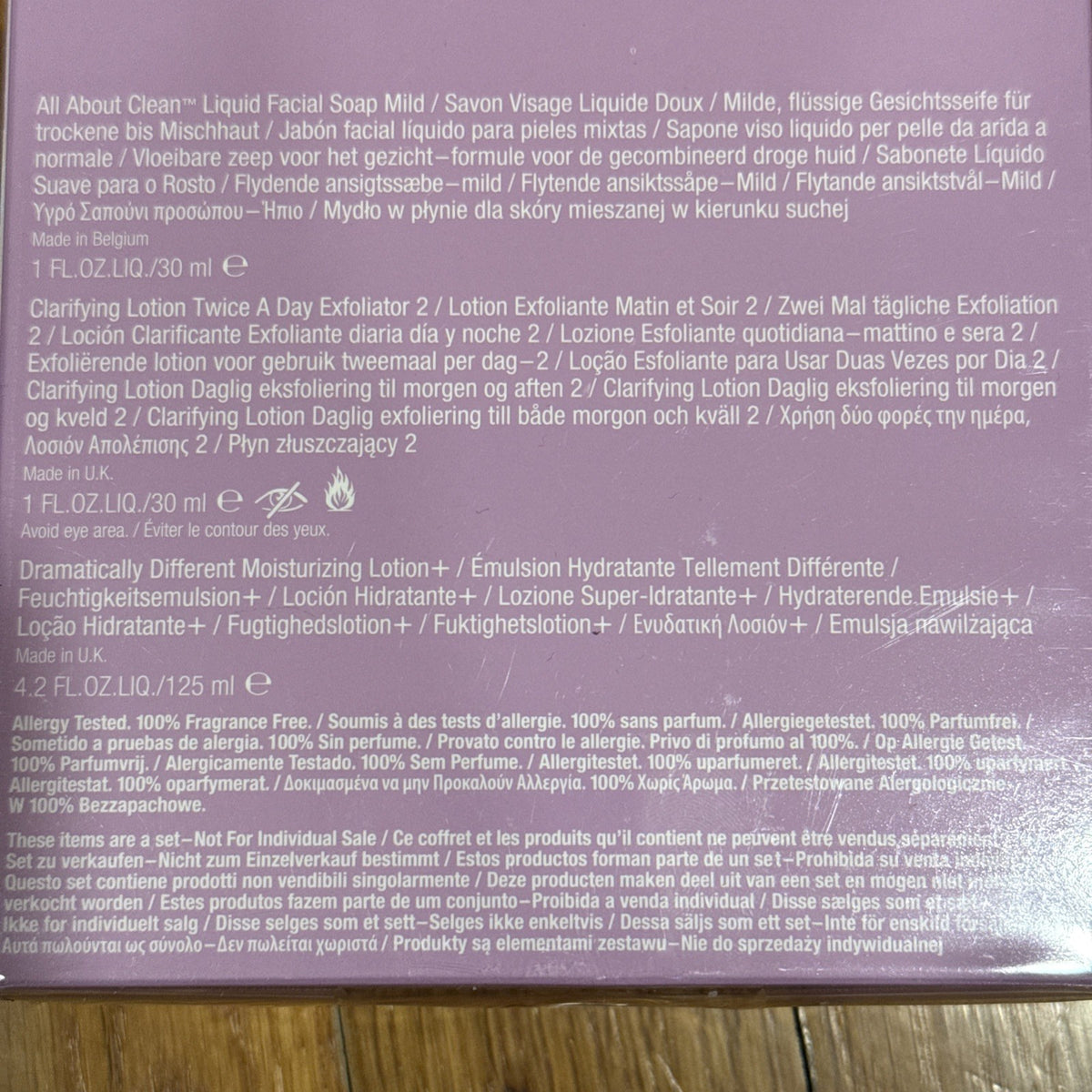 Clinique 3-Step Skincare System for Oily T-Zone - New & Sealed