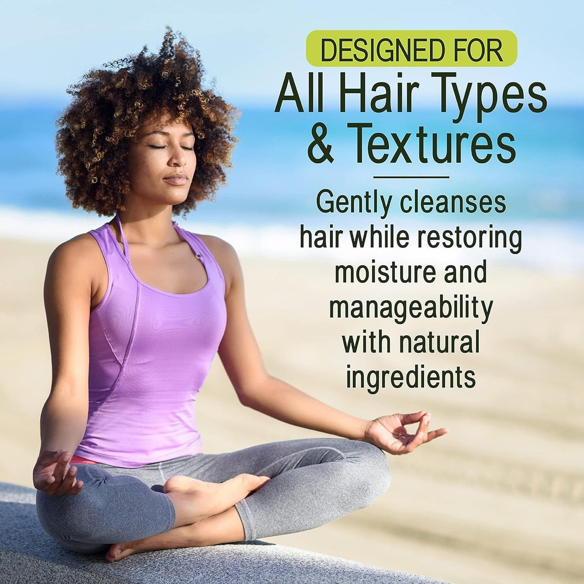 Sulfate-Free Clarifying Shampoo for All Hair Types - 12oz Revitalizes Dull Hair