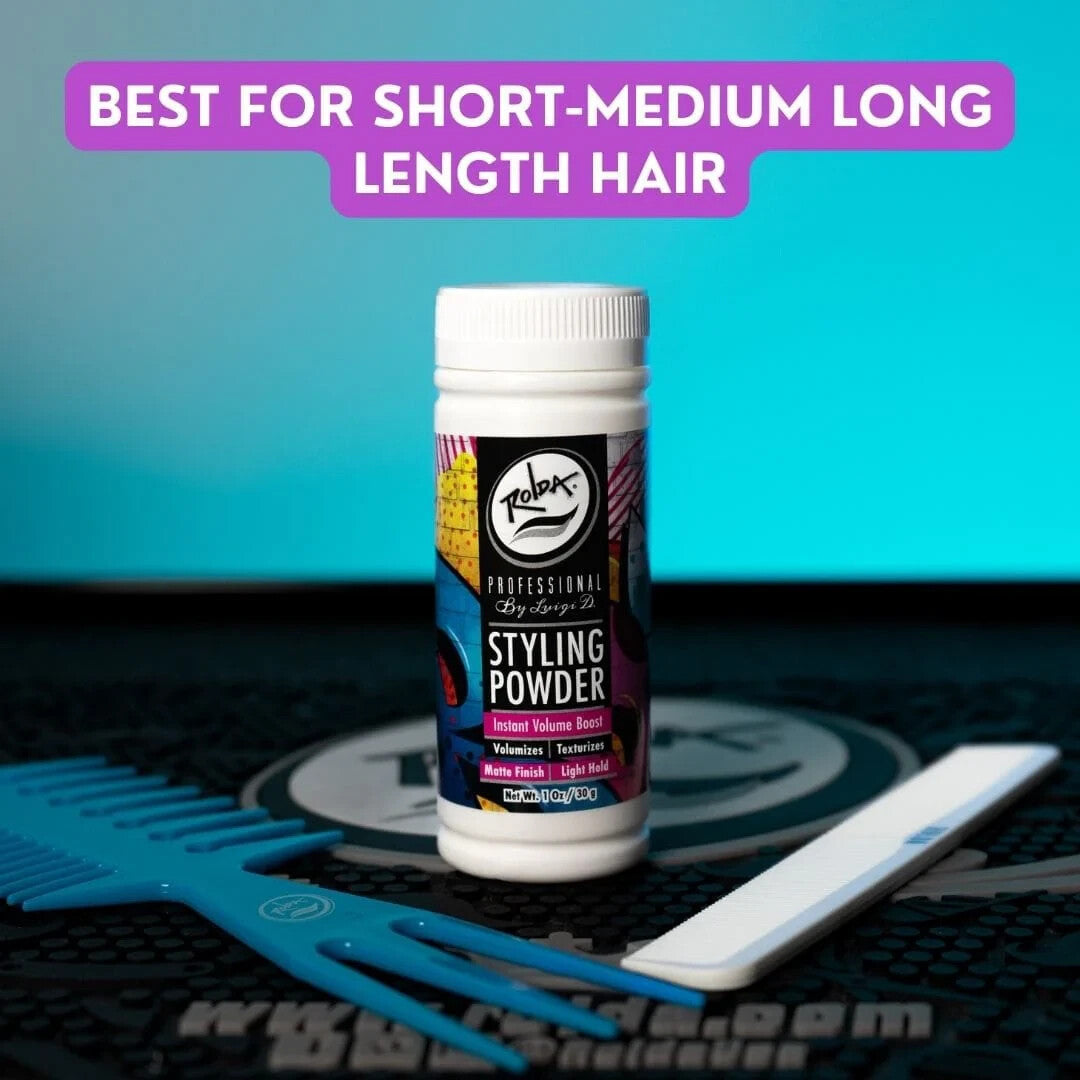 Men's Hair Styling Powder Light Hold Matte Finish - Volumizing Texturizer