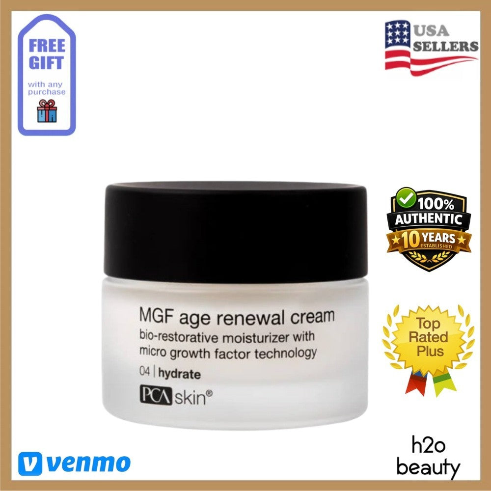 PCA Skin MGF Age Renewal Anti-Aging Moisturizer 1.8 fl oz Hydrating Cream