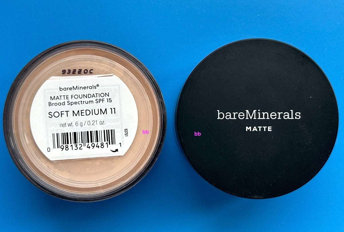 BareMinerals Matte Foundation SPF15 Soft Medium 11 - 6g Face Makeup
