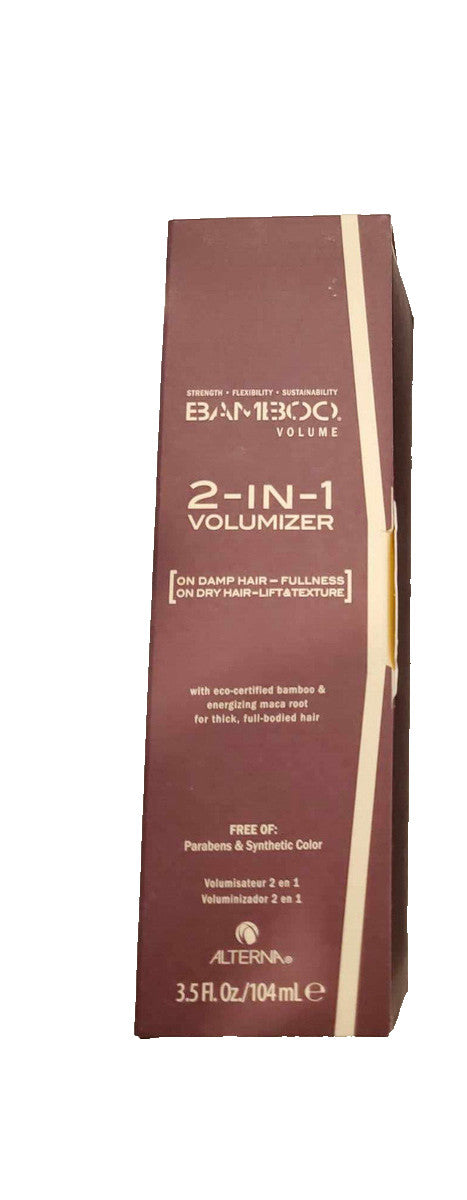 Alterna Bamboo Volume 2-in-1 Volumizer - 3.5 Oz Rare Hair Styling Product