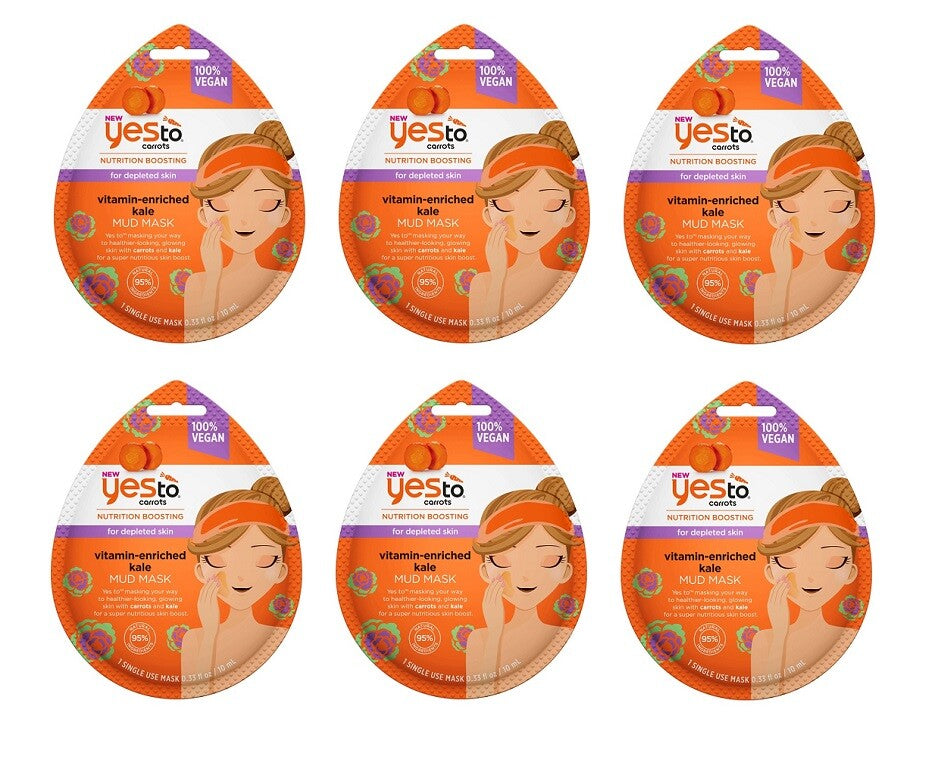 Kale Mud Mask - Vitamin Enriched Nutrition Boosting (6 Pack)