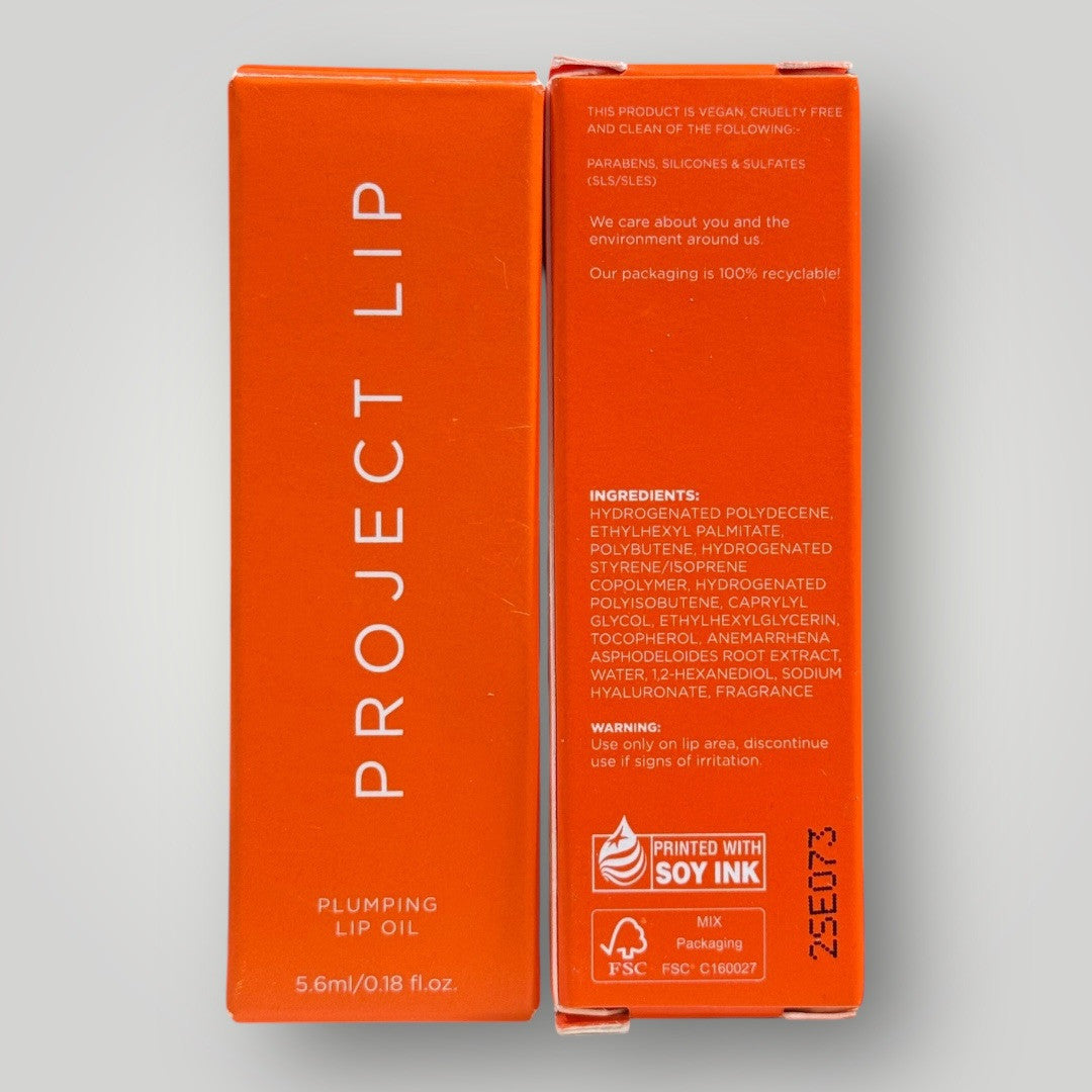 Lip Oil Duo - Hydrating & Plumping Pomegranate Lip Care Set