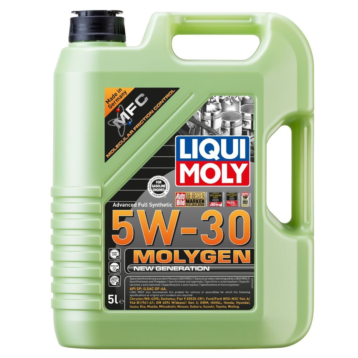 LIQUI MOLY Molygen New Generation 5W-30 Engine Oil 5L