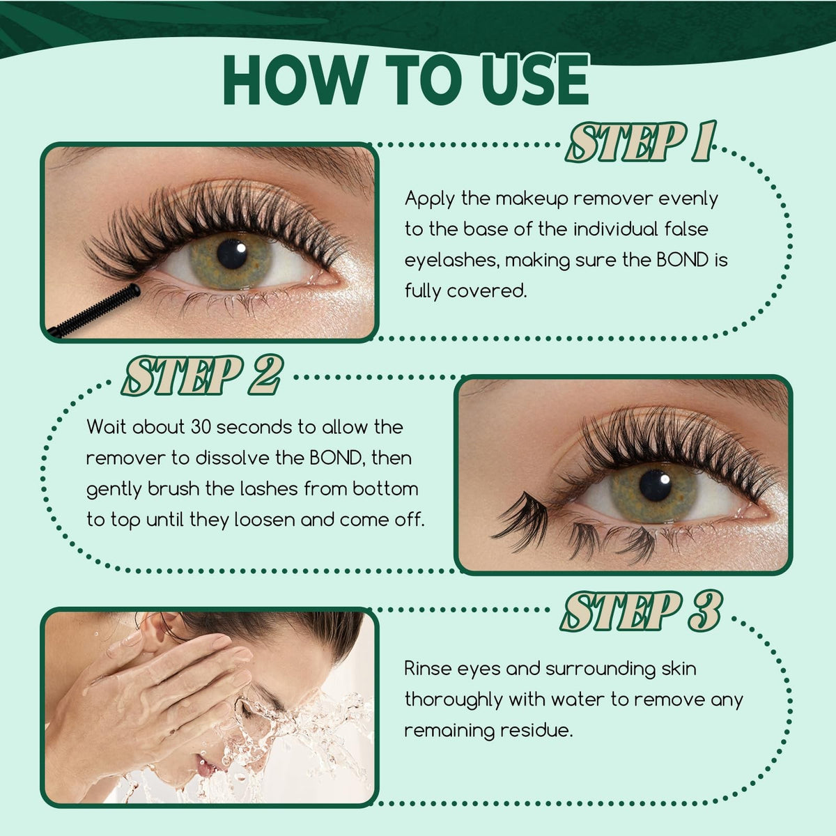 Oil-Based Lash Cluster Remover 5ML - Gentle, Fast, Sensitive Eye Safe