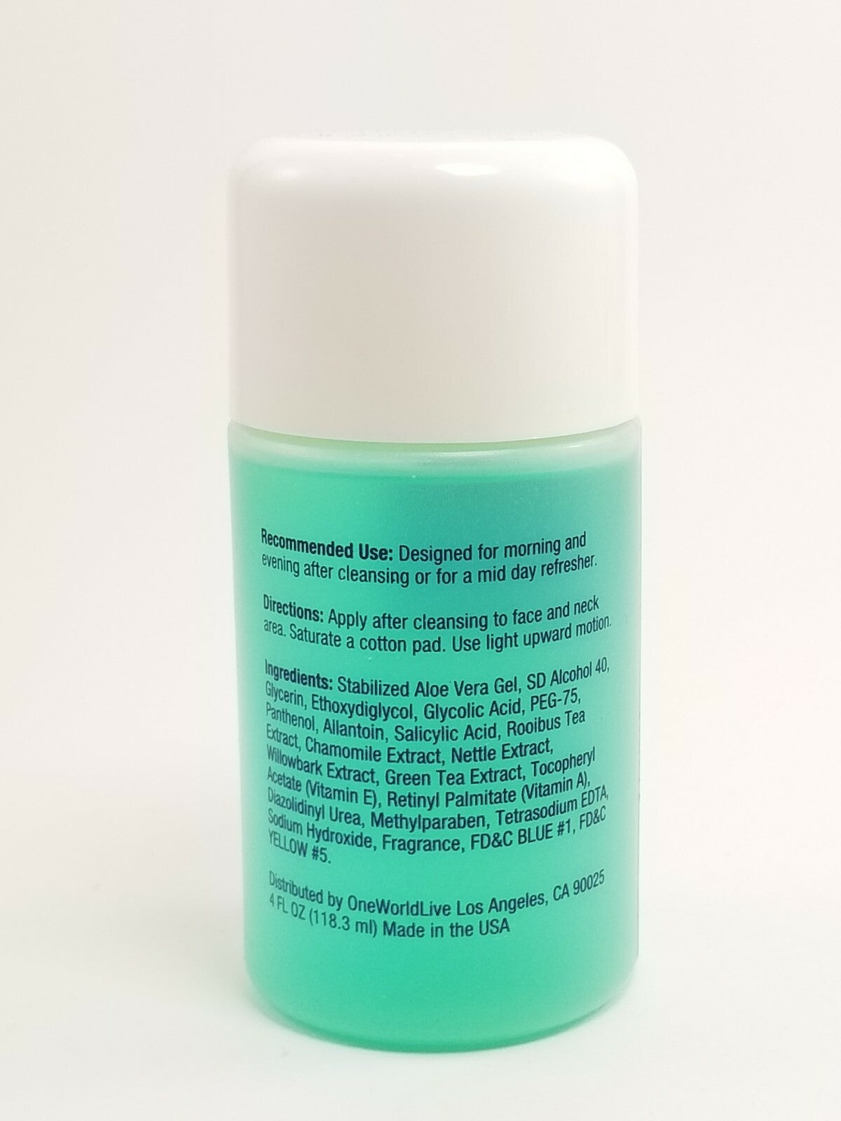Botanical Clarifying Toner - 4oz Skin Care for Clear Complexion