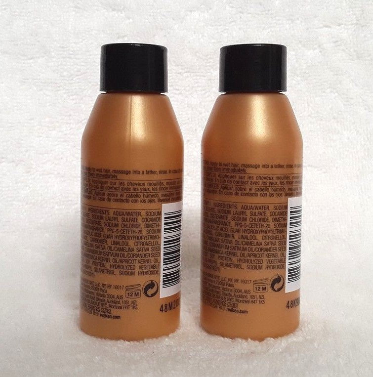Redken Diamond Oil Shampoo Duo Pack 1.7 oz - Nourishing Hair Care for Dry, Damaged Hair