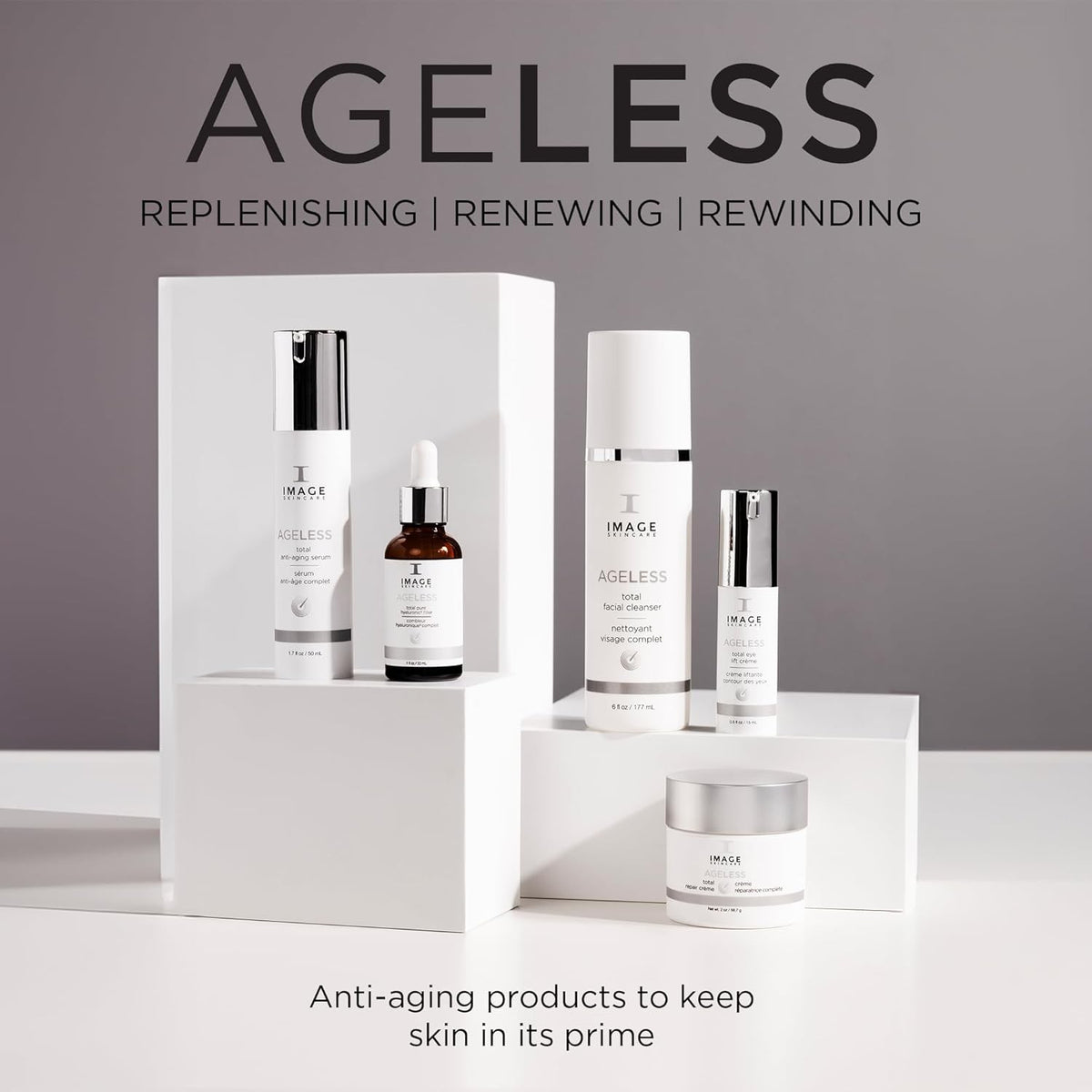 Facial Cleanser with Glycolic Acid - Anti-Aging & Makeup Remover 177ml
