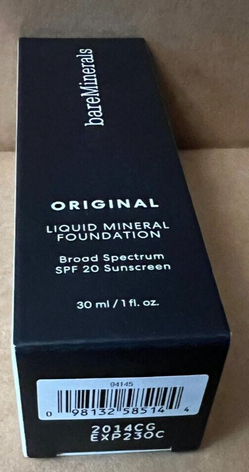 BareMinerals Liquid Mineral Foundation SPF 20 Neutral Tan 21 - Natural Face Makeup