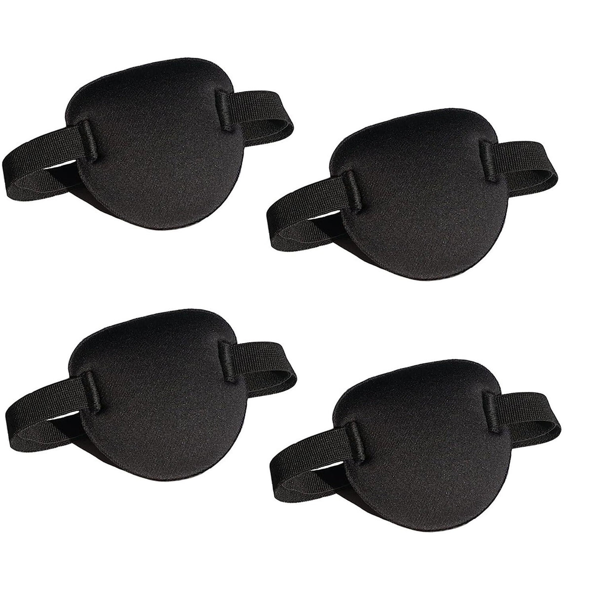 3D Adjustable Eye Patches for Left or Right Eyes - Pack of 4 Kids & Adults