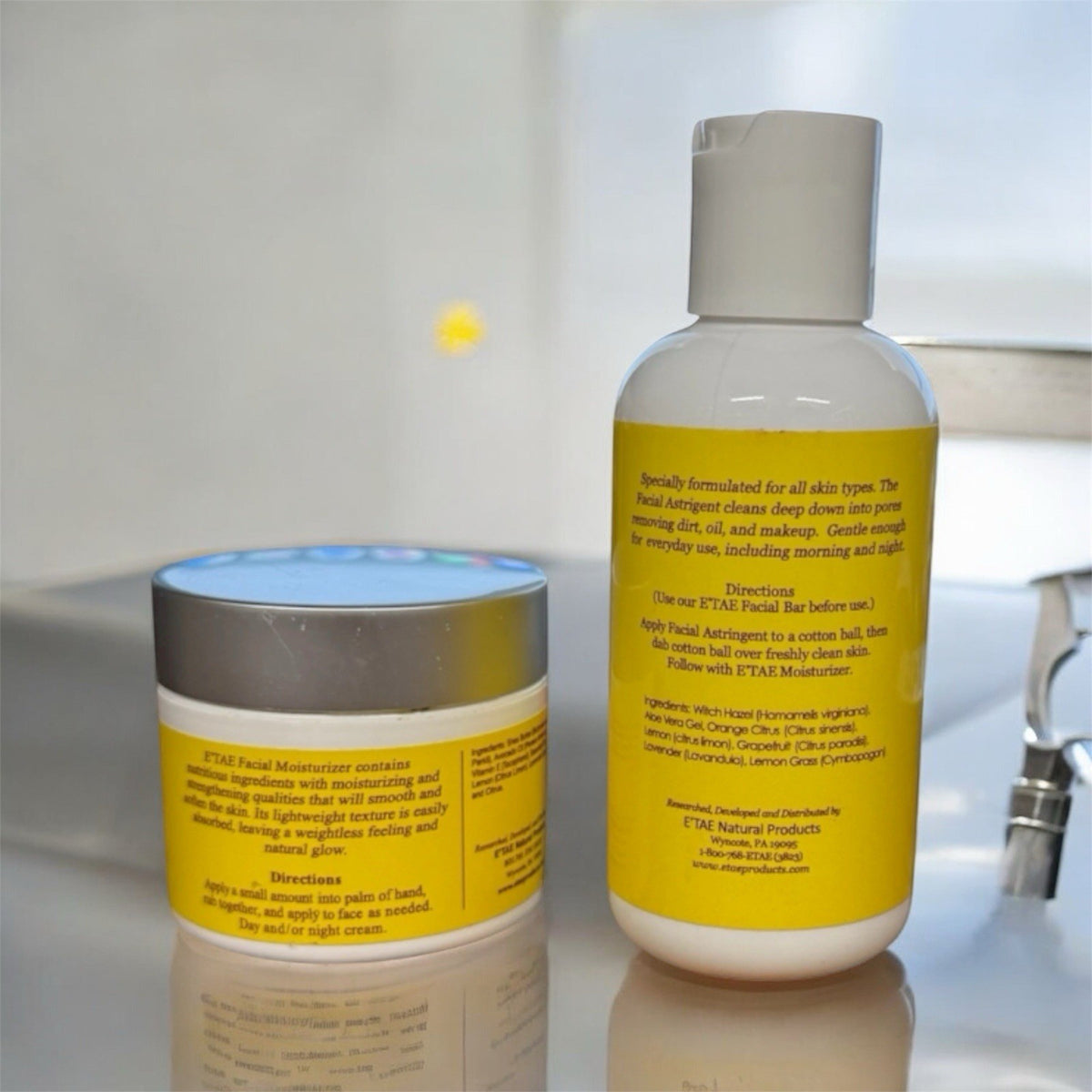 Lightweight Deep Moisturizing Hair Gloss & Scalp Cream Set - 4oz & 2oz