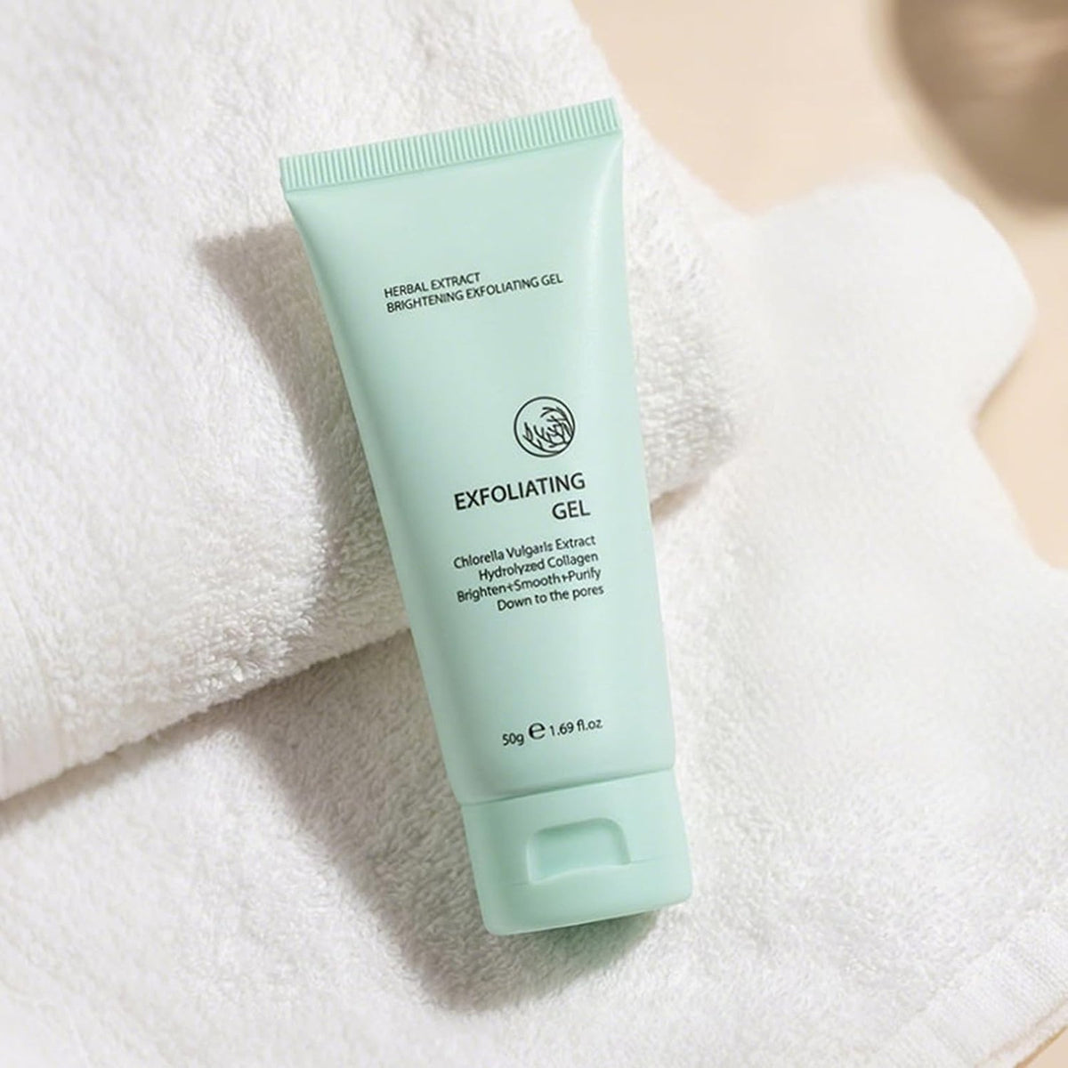 Exfoliating Gel Herbal Extract Gentle Facial Exfoliator For Deep