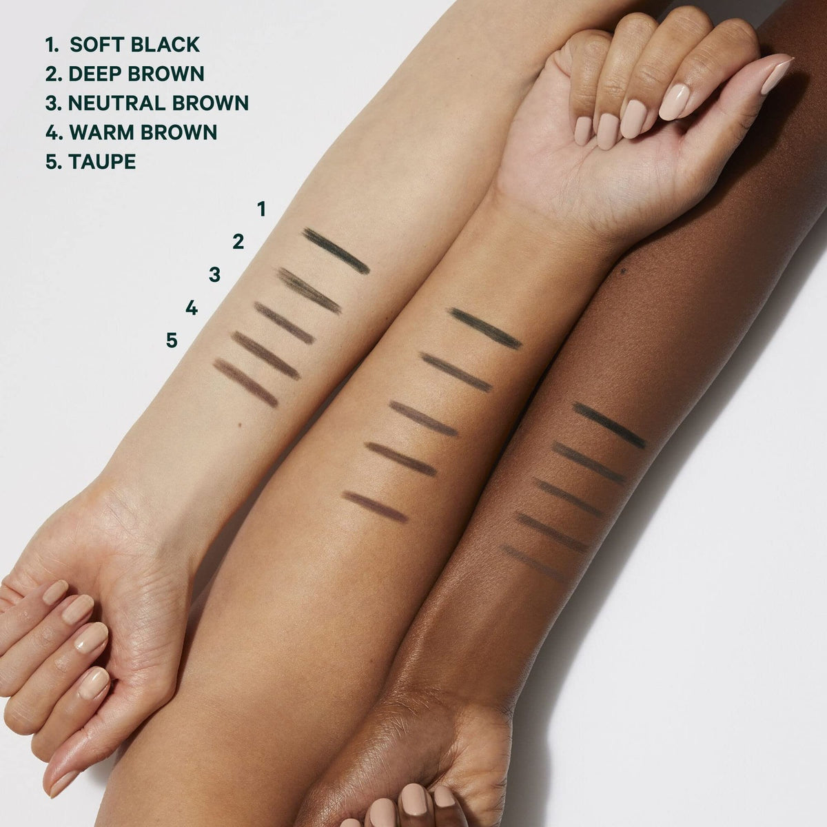 Natural Finish Brow Pencil for Shaping & Filling - Vegan & Cruelty-Free