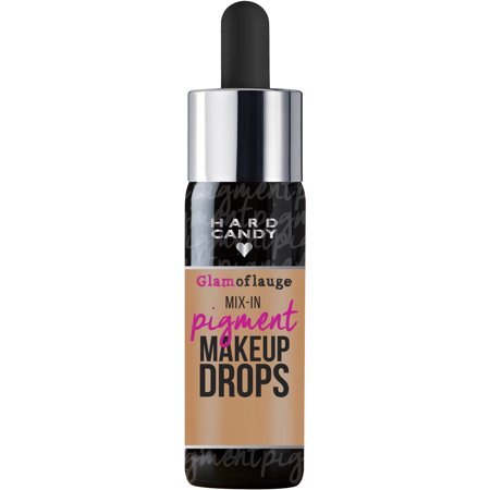 Hard Candy Glamoflauge Mix-In Pigment Makeup Drops Deep 2 - 2 Pack, 0.5 Fl Oz