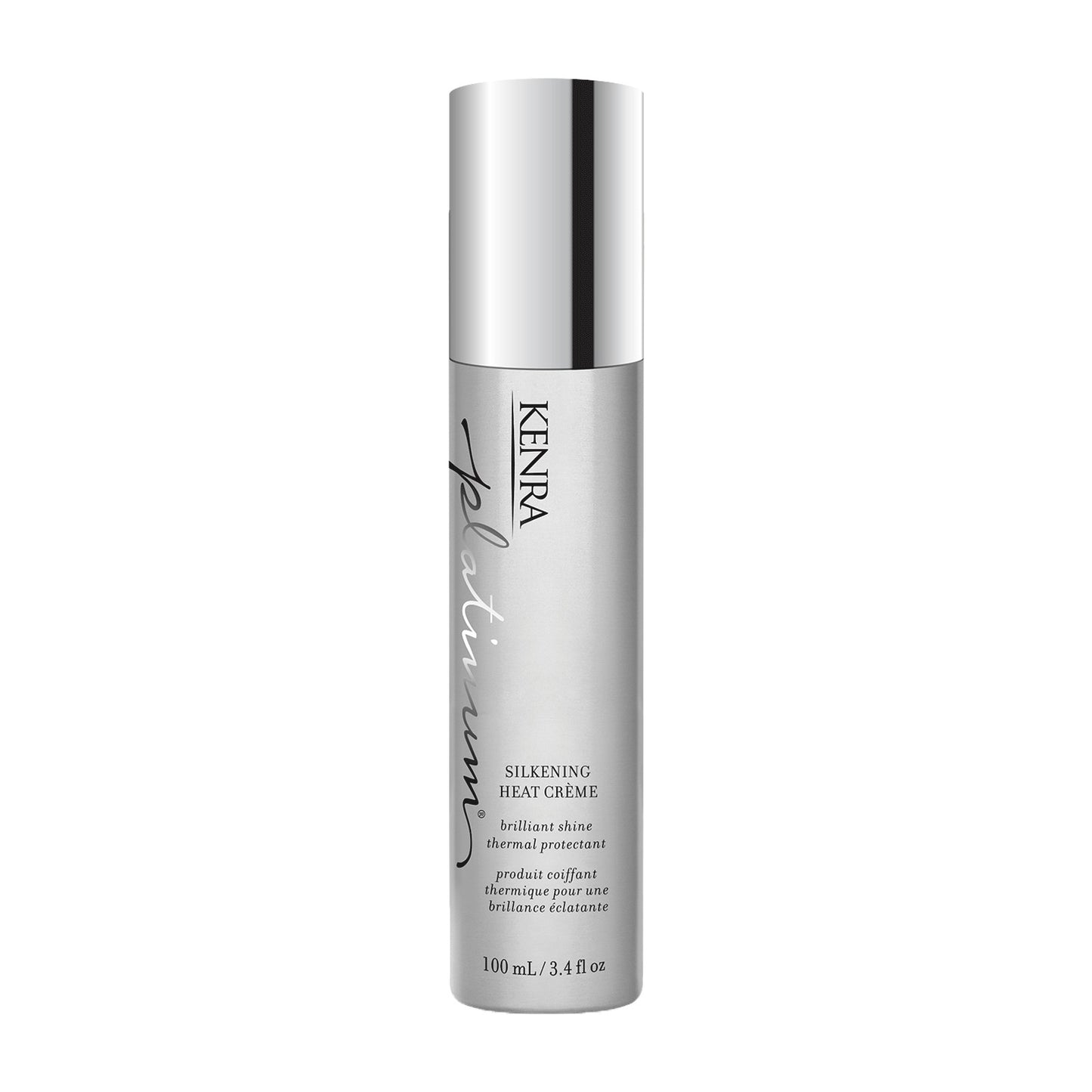 Kenra Platinum Silkening Heat Styling Creme 3.4 oz - New
