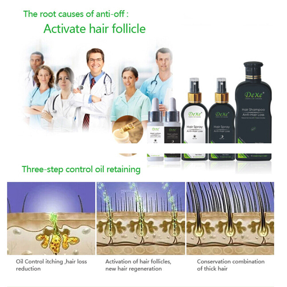 Anti-Hair Loss Shampoo, 200ml Herbal Growth Formula