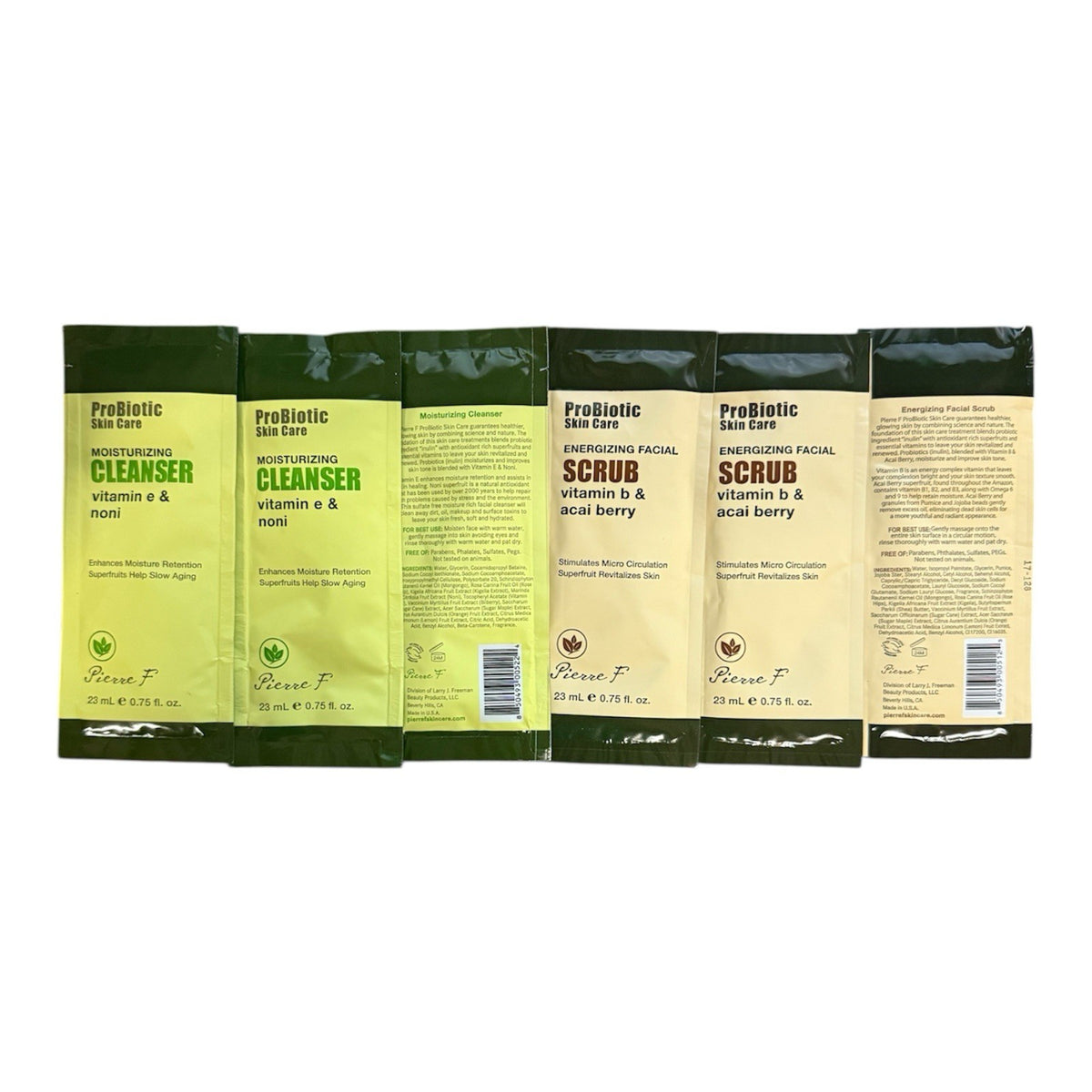 ProBiotic Energizing Facial Scrub - Vitamin B & Acai Berry