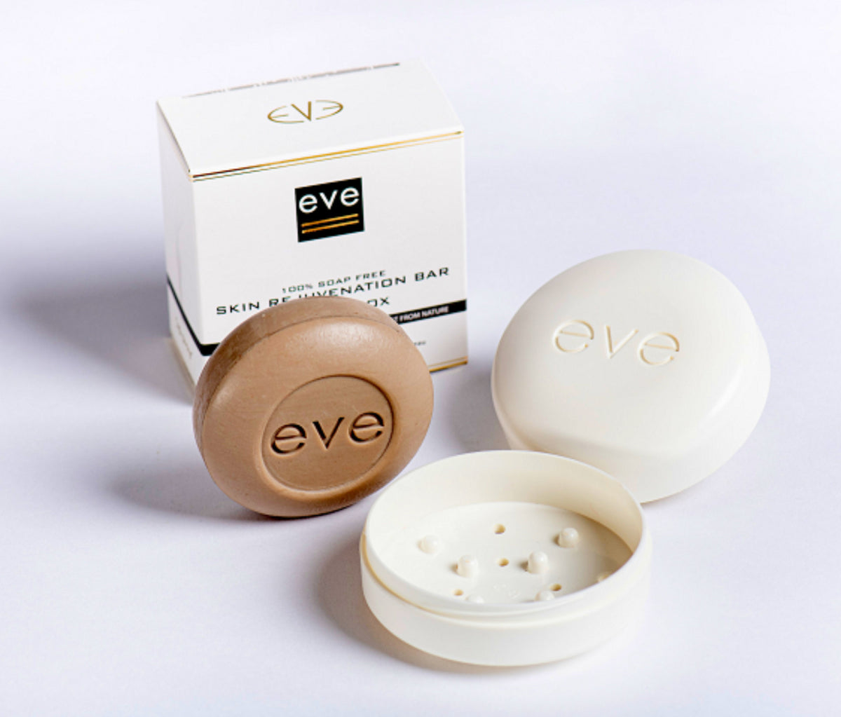 Travel Skincare Box with Skin Rejuvenation Bar - Natural, Soap-Free 4.06 oz