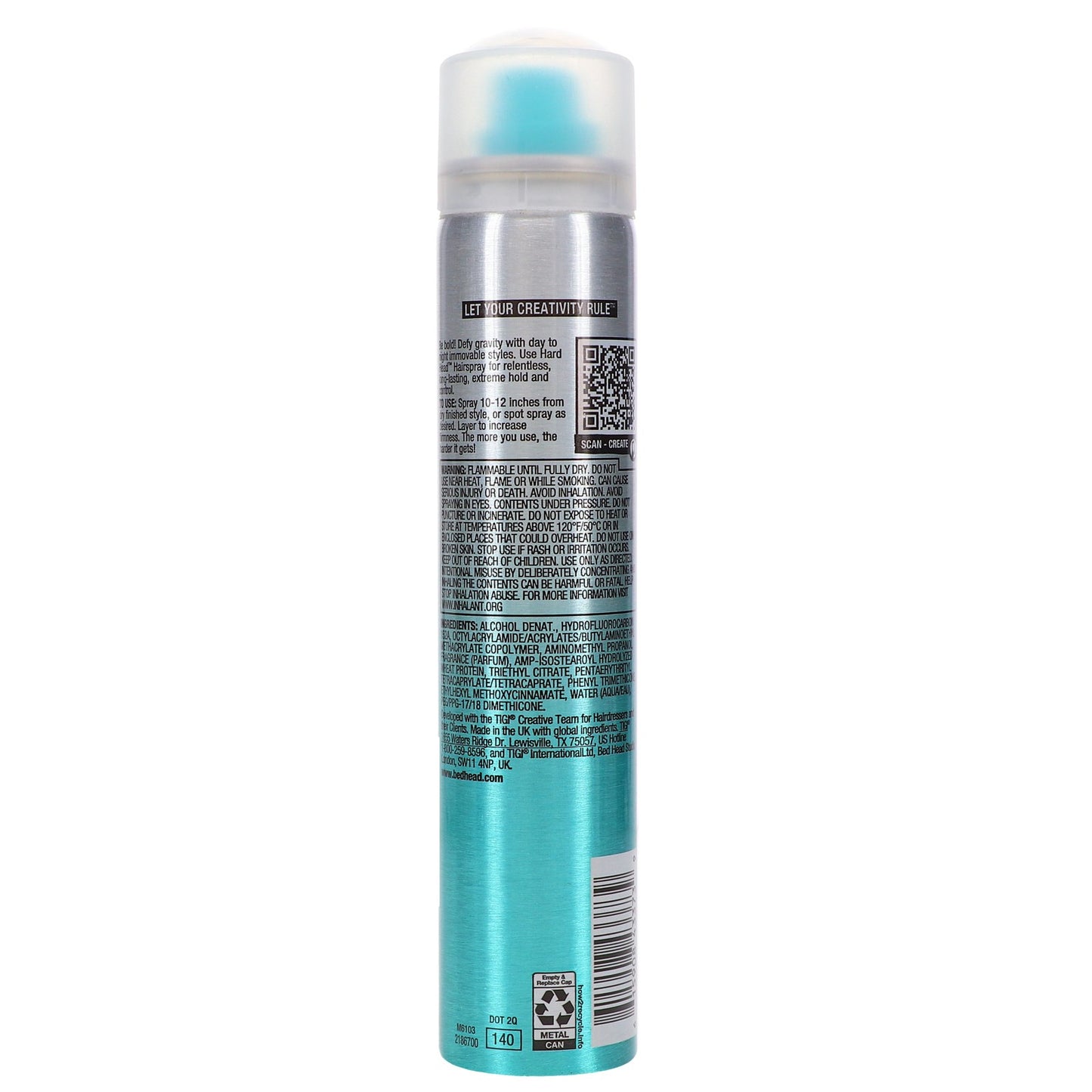 Hard Hold Hair Spray 3 oz - 2 Pack for Stubborn Hair & Flawless Styles