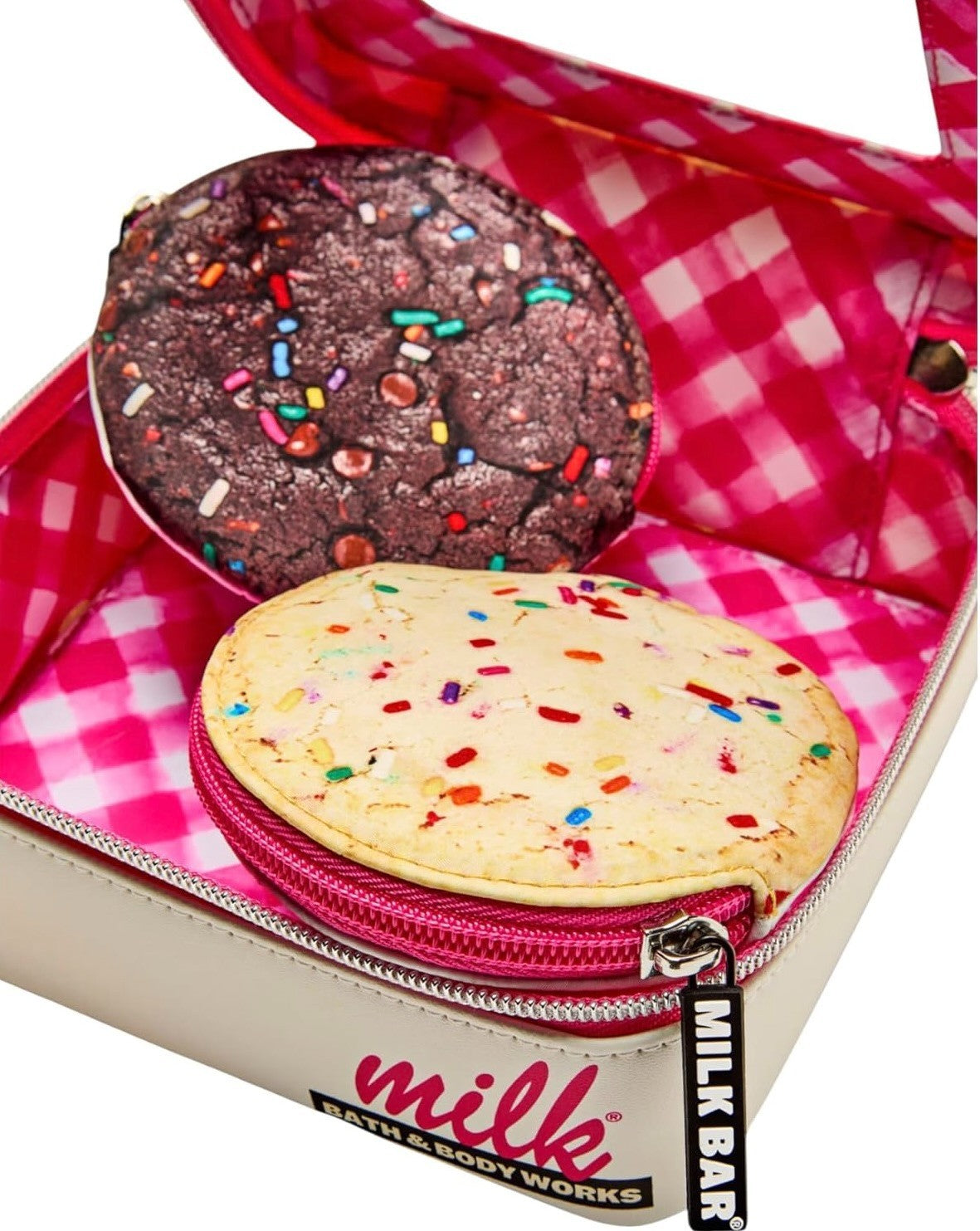 Bath & Body Works Milk Bar 3-Piece Gift Set with Cosmetic & Coin Purses