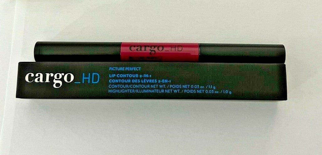 Cargo_HD+ Lip Contour 2-in-1 Lipstick and Highlighter Shade 114 Berry