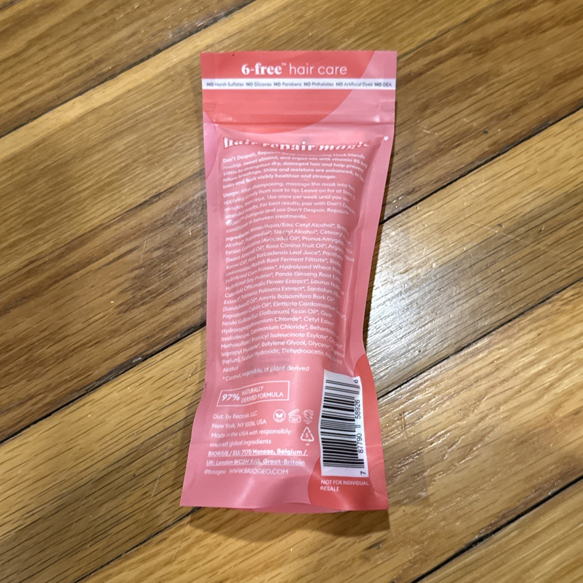 Briogeo Don't Despair Repair Deep Conditioning Hair Mask 1.5 Oz