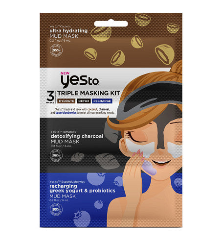 Triple Mud Face Mask Kit – Hydrate, Detox & Recharge