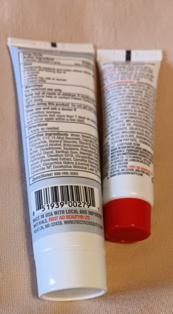First Aid Beauty Pore Purging Mask & Ultra Repair Cream Travel Set - 1oz & 0.34oz