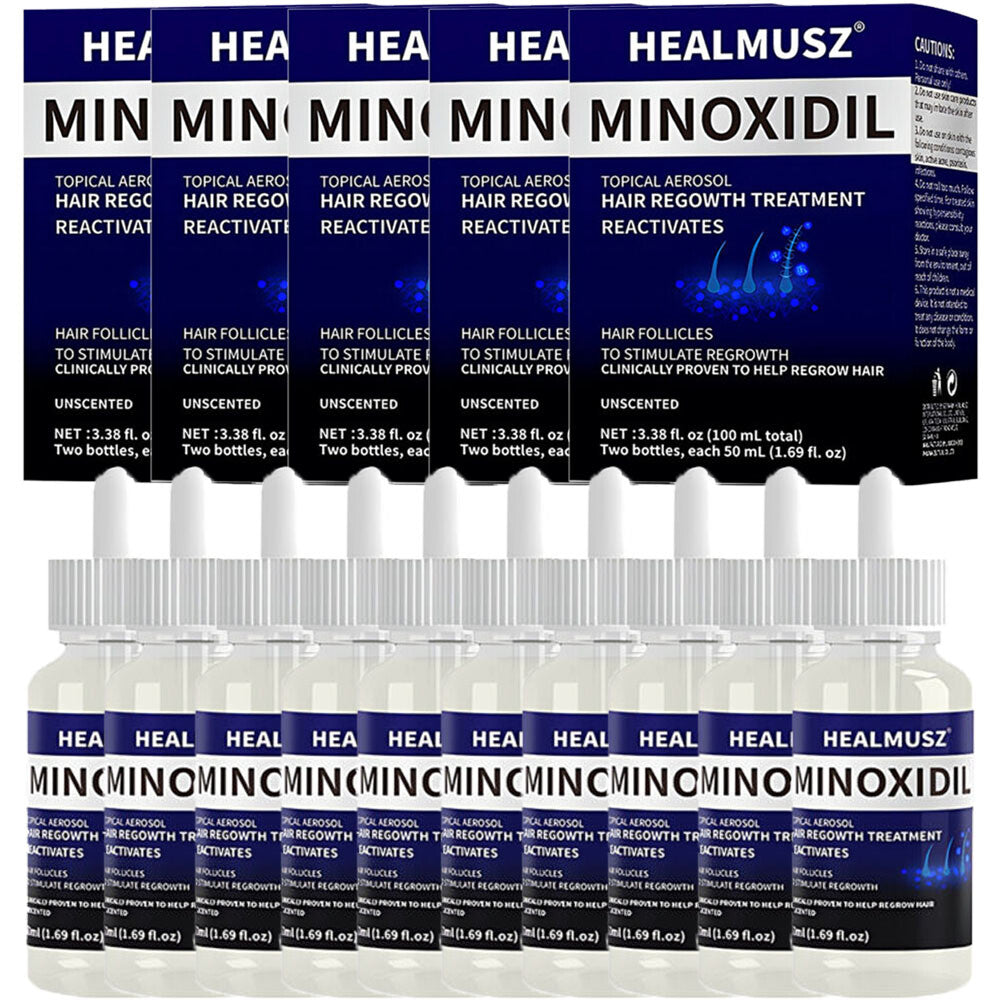 Minoxidil 5% Men Hair Regrowth Treatment Topical Solution