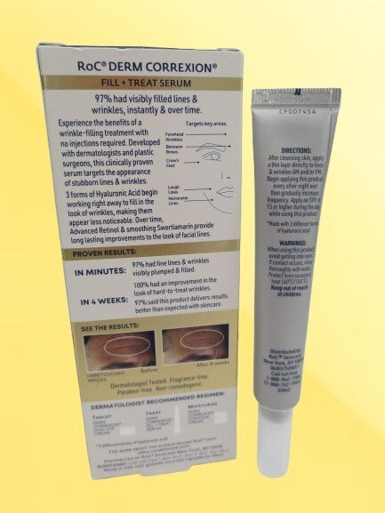 Advanced Retinol & Hyaluronic Acid Face Serum Set - 2 Pack, 0.5 oz Each