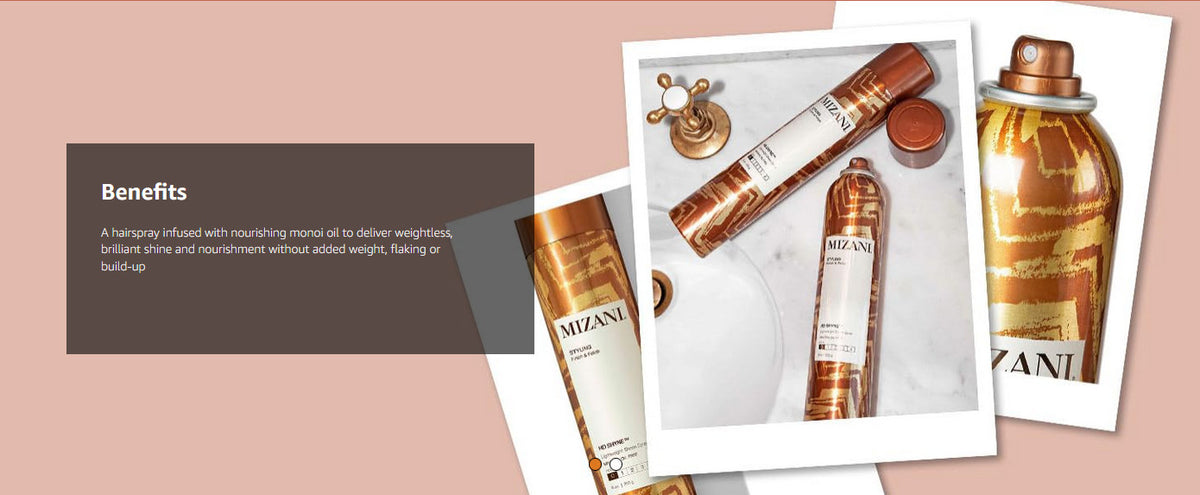 Lightweight Hair Sheen Spray, Oil-Free Shine - 9 oz
