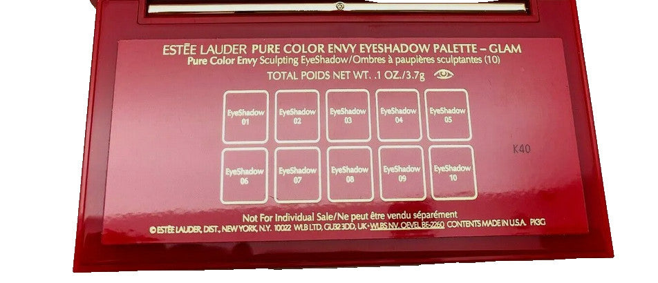 Glam Eyeshadow Palette - New in Box, 12 Shades for Flawless Eye Makeup