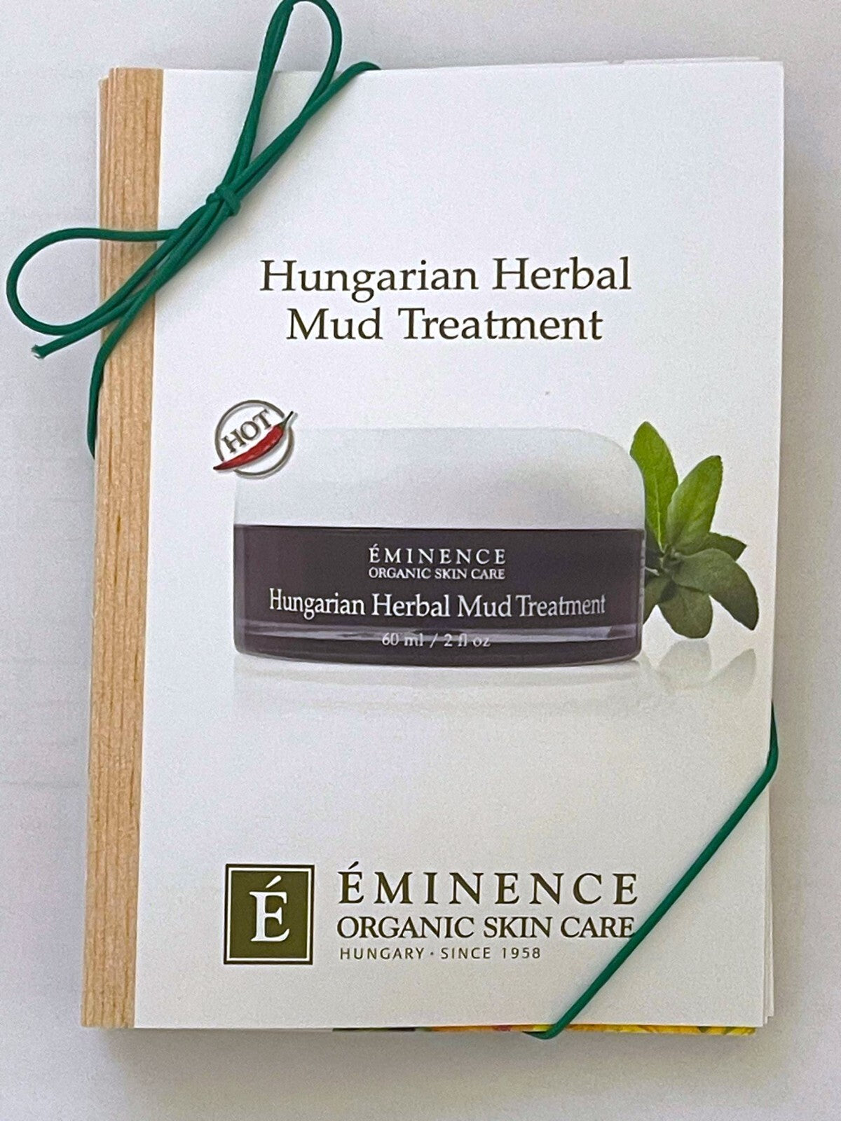 Eminence Hungarian Herbal Mud Treatment Sample Cards 6-Pack