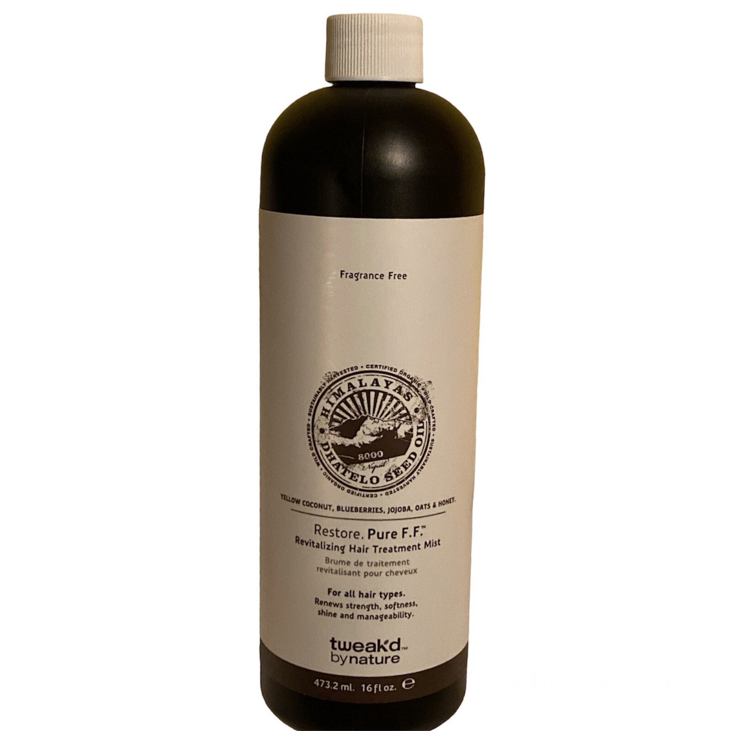 Restorative Fragrance-Free Hair Treatment Mist - 16oz, Nourishing & Hydrating