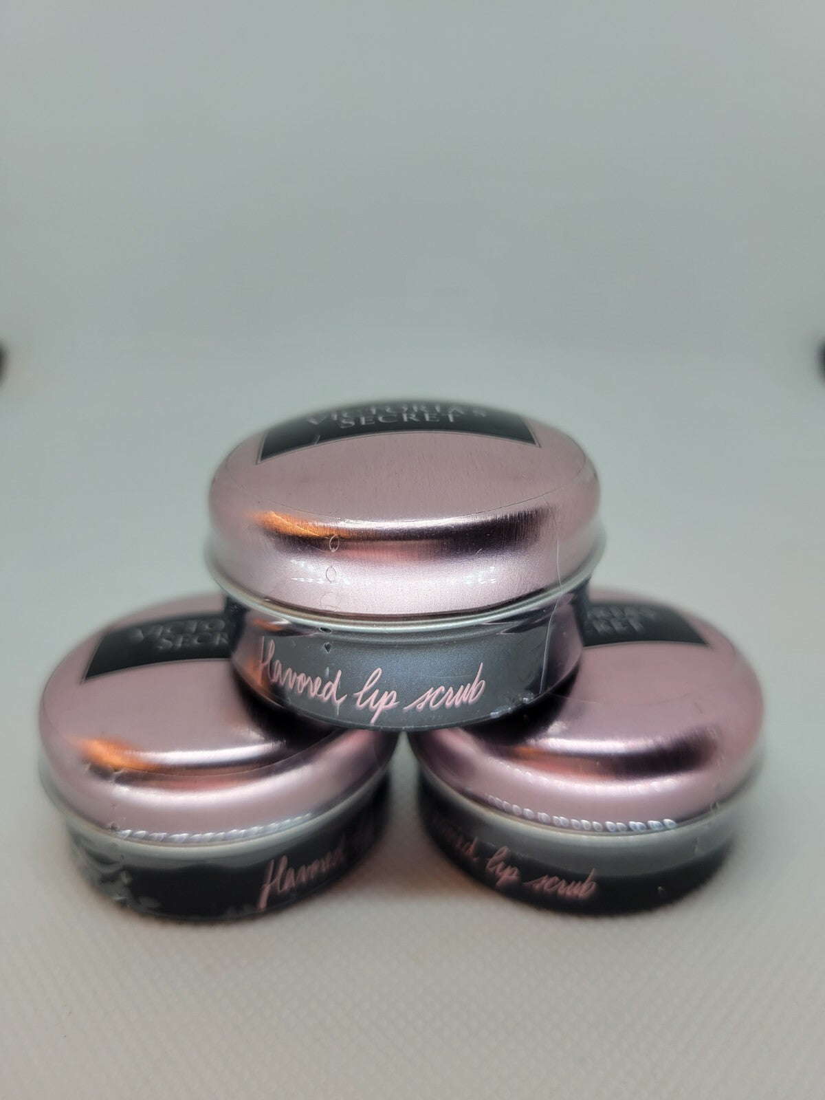 Lip Scrub Set - 3 Strawberry Lip Exfoliants for Soft Lips