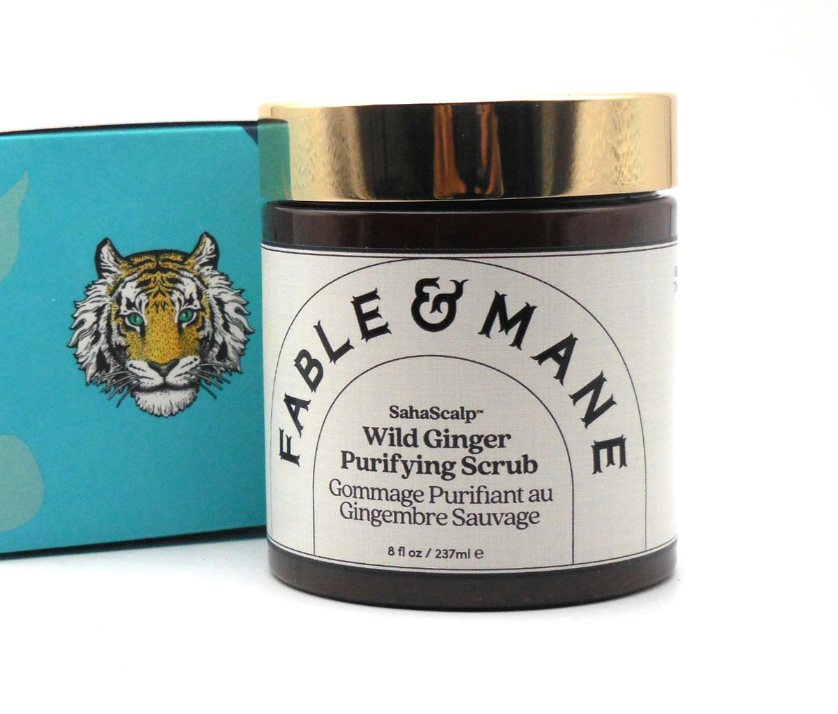 Fable & Mane SahaScalp™ Wild Ginger Purifying Scrub 8 fl oz ℮ NEW IN