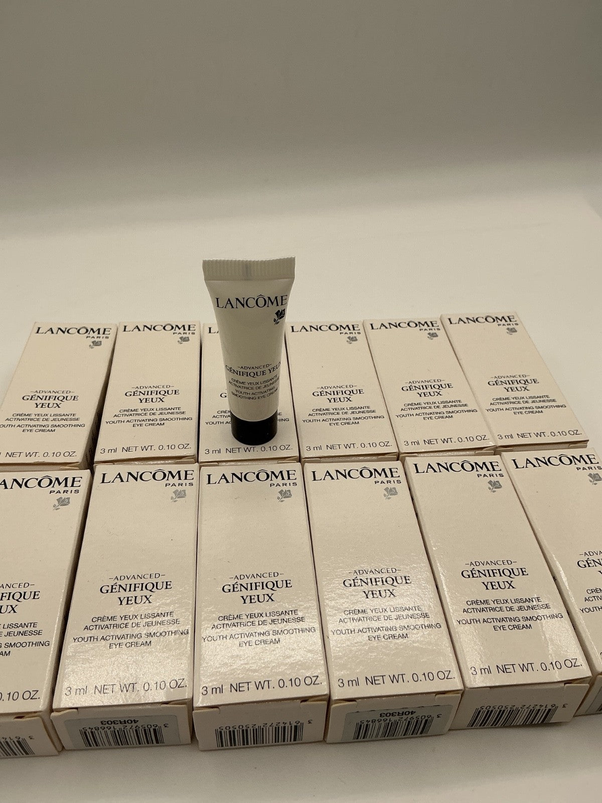 12 pcs Lancôme Advanced Genifique Yeux Eye Cream 3ml Tubes - Anti-Aging