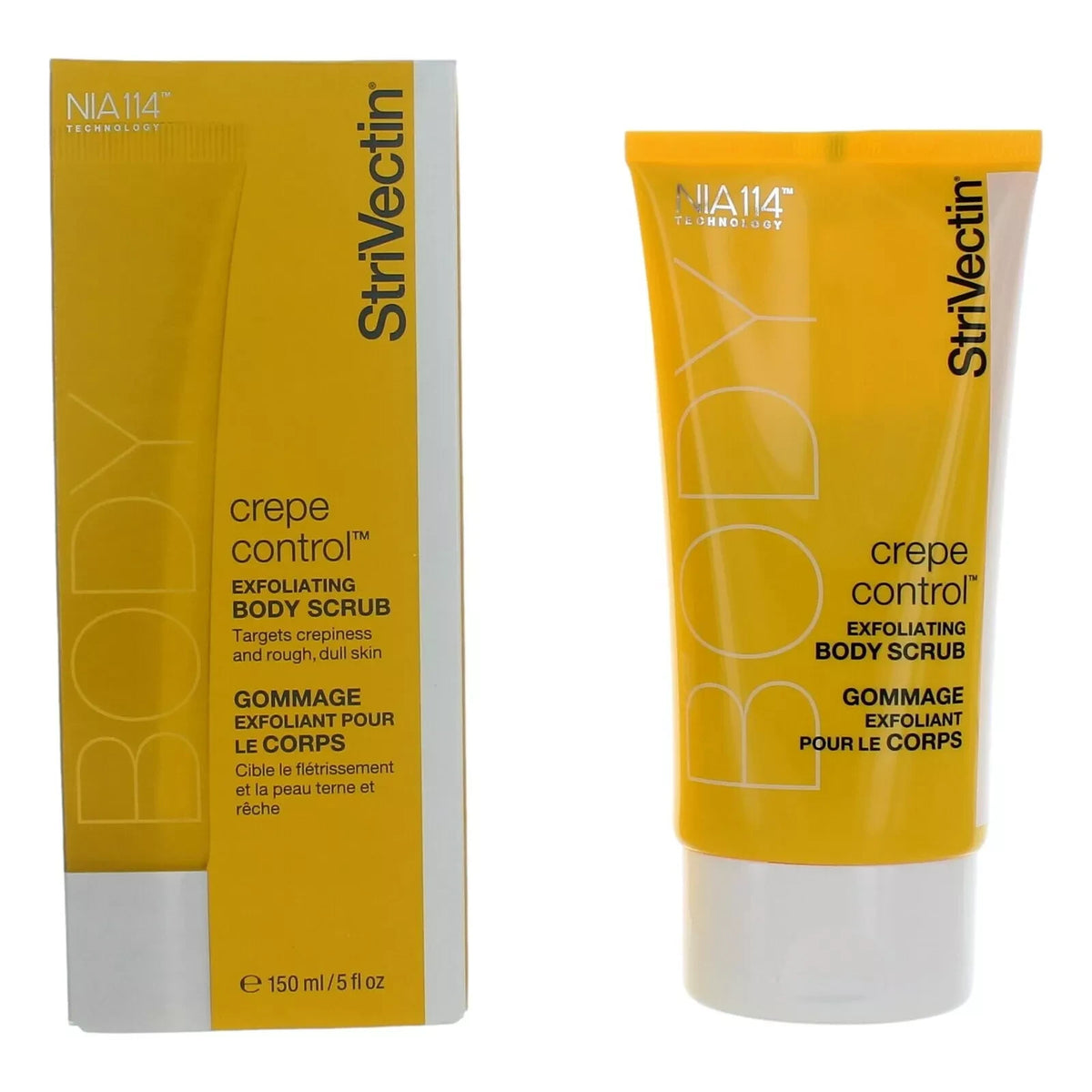 Exfoliating Body Scrub - Crepe Control for Smooth, Bright Skin 5 oz