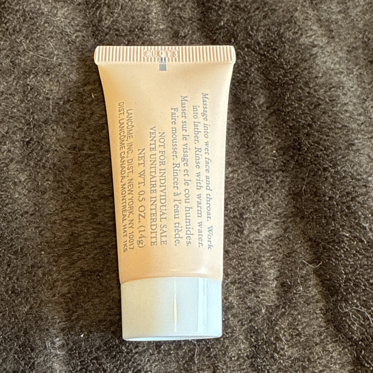 Lancôme Revitalizing Cleansing Gel Travel Size 0.5 Oz - Facial Skin Care