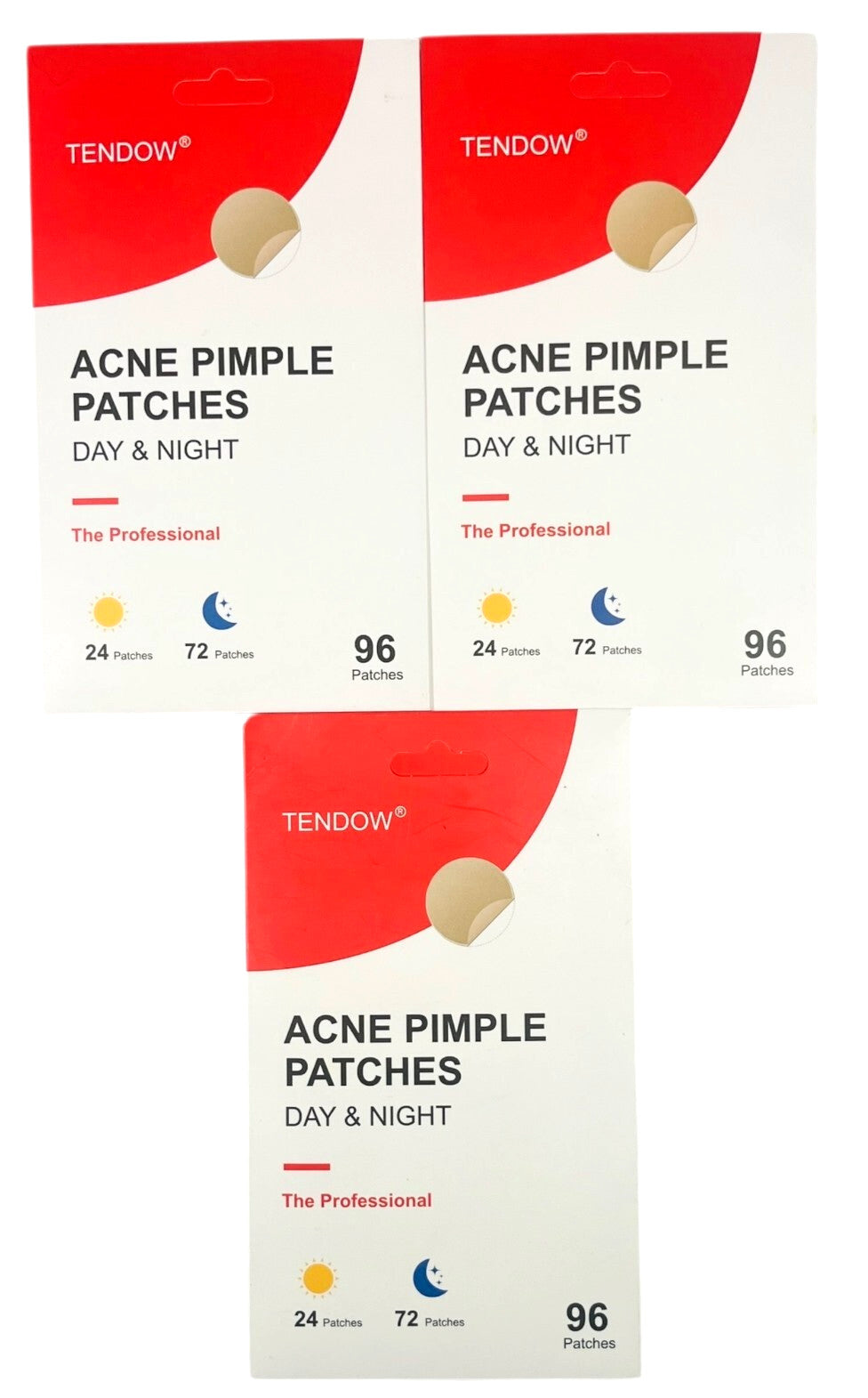 Acne Pimple Patches - The Professional 24 Day & 72 Night Set - Lot of 3
