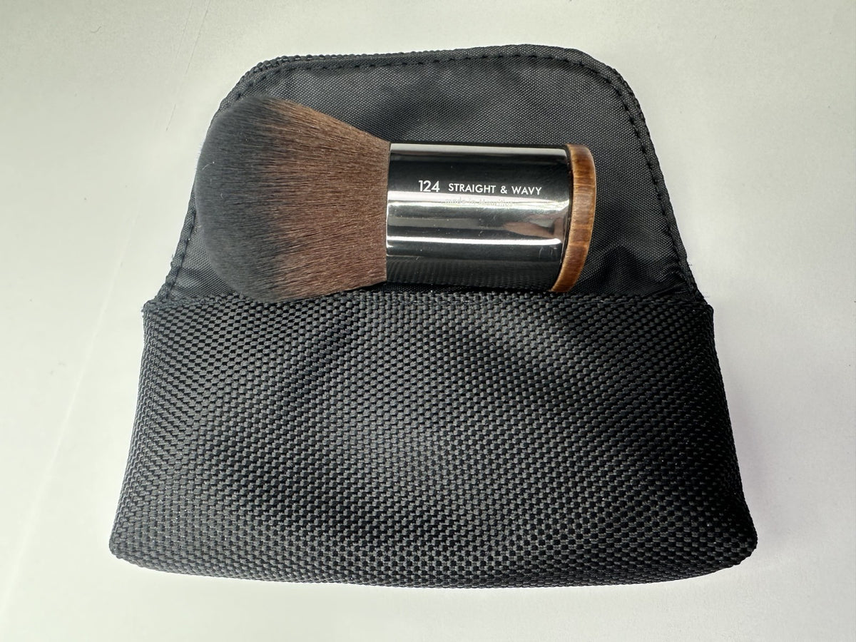 Large Kabuki Brush with Case - Makeup Brush for Face & Powder