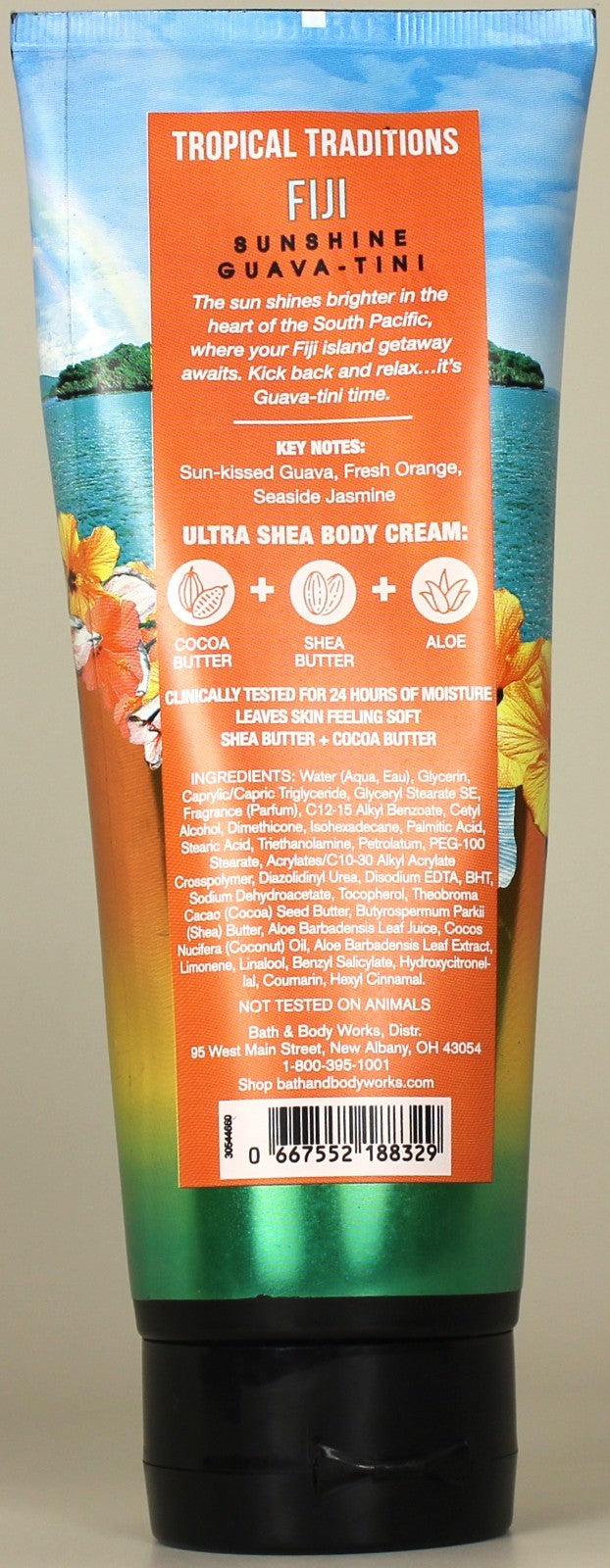 Fiji Sunshine Guava-Tini Body Cream Lotion, 8oz (3-Pack)