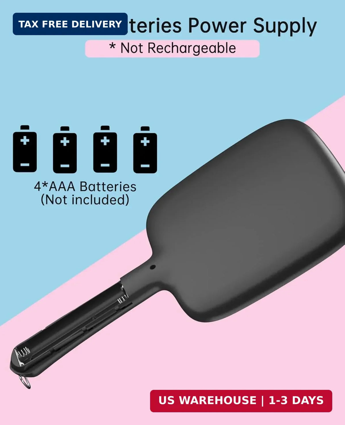 Lighted Hand Mirror with Dimmable LED Lights - Portable Makeup & Styling Mirror