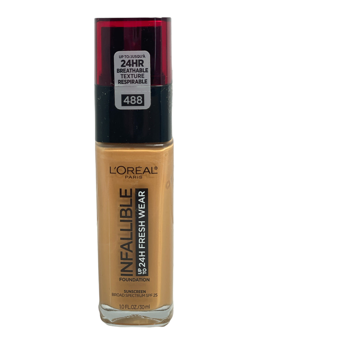 Long-Lasting Infallible Foundation SPF25 - 24 Hour Wear, Multiple Shades